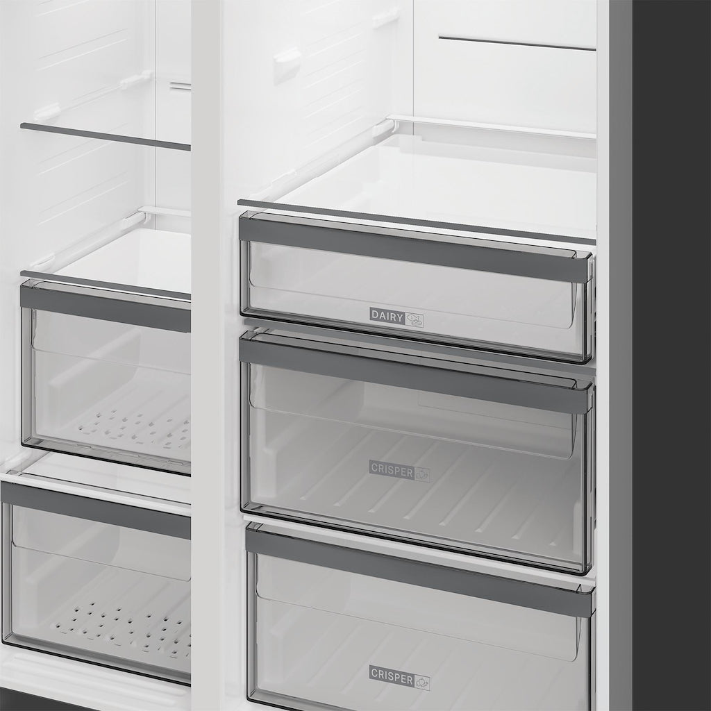 Whirlpool WHG26574WXK5UK American Style Fridge Freezer