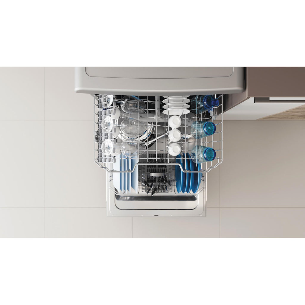 Indesit DFE 1B19 X UK Dishwasher - Silver