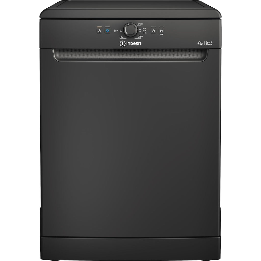 Indesit D2F HK26 B UK Freestanding 60cm Dishwasher - Black