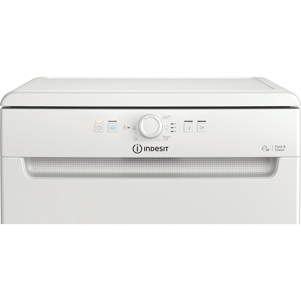 Indesit D2F HK26 UK Freestanding 60cm Dishwasher - White