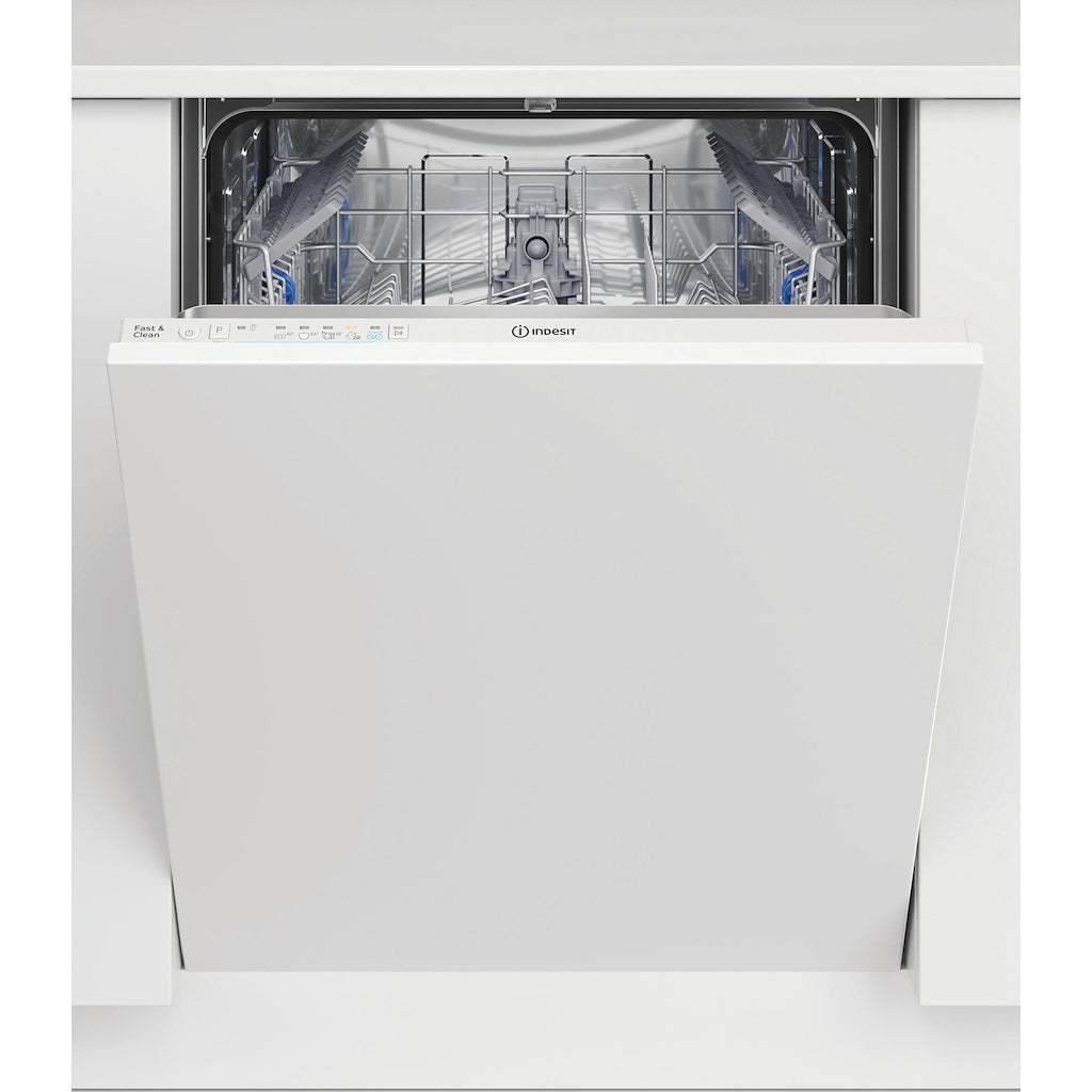 Indesit D2I HL326 UK Integrated 60cm Dishwasher - White