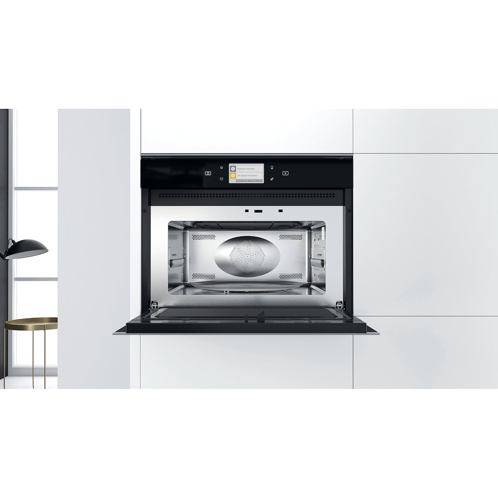 Whirlpool W11I MW161 UK W Collection Built-In Microwave Oven - Dark Grey