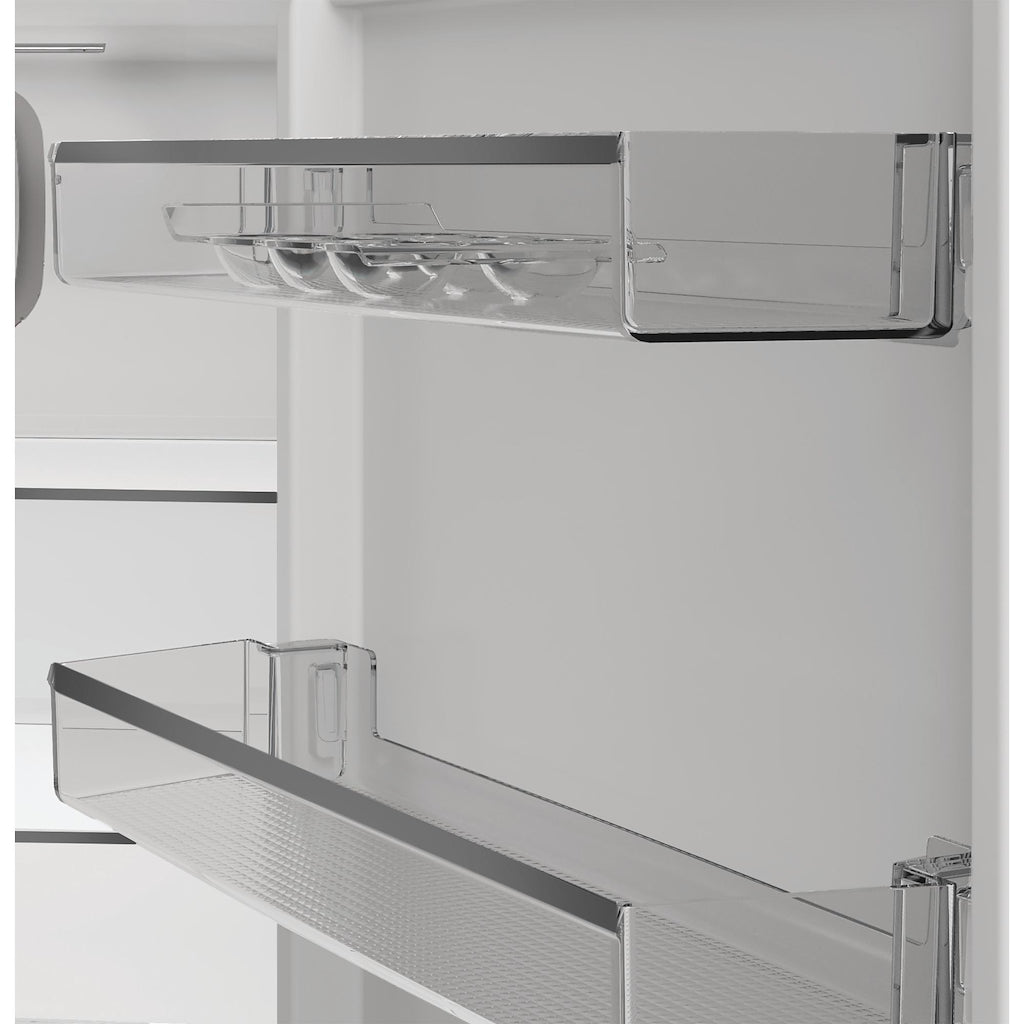 Whirlpool WHKF 6352 XBR5UK Dual No Frost 3 Door Fridge Freezer with 6th Sense - Dark Inox