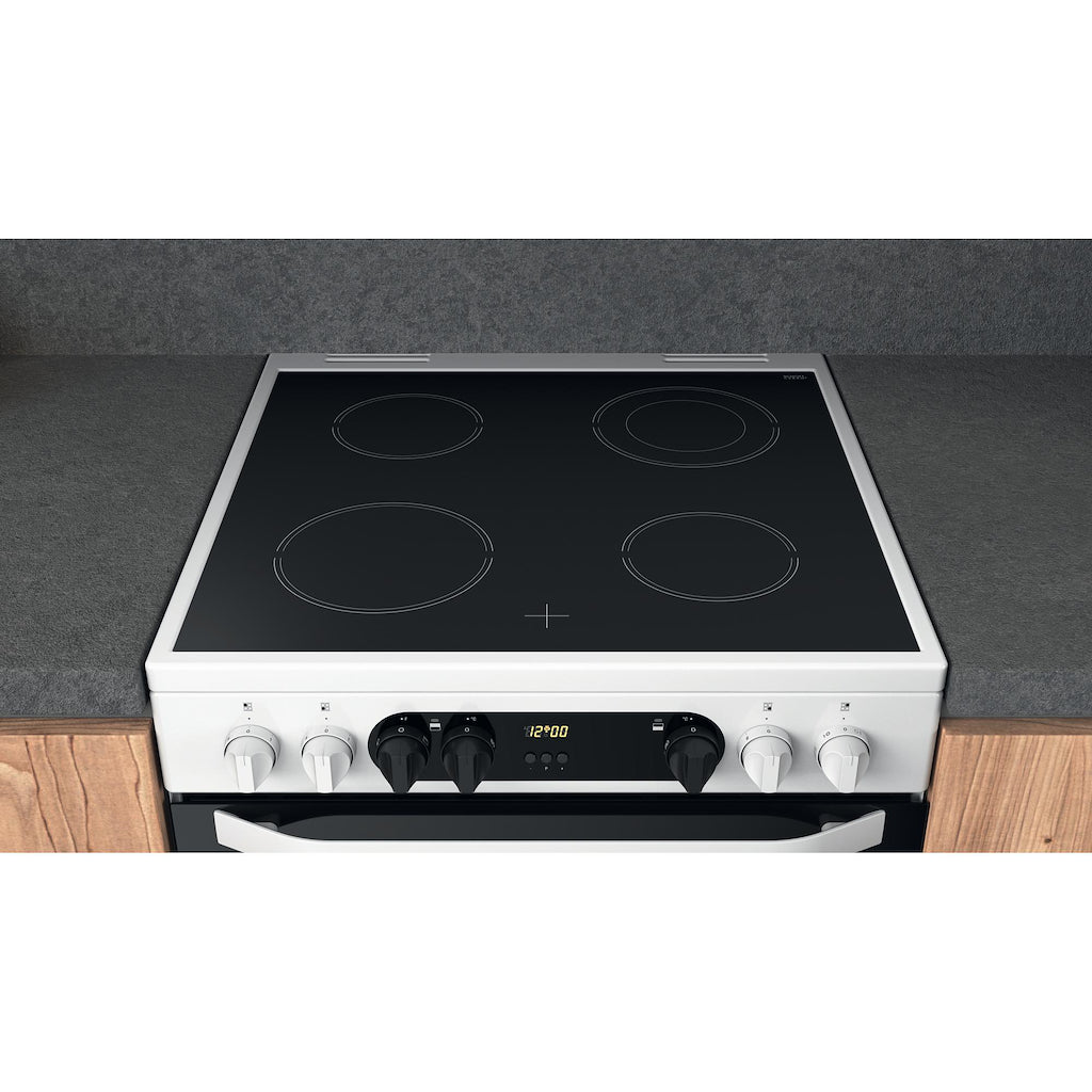 Hotpoint HDM67V9CMW/U Double Cooker - White