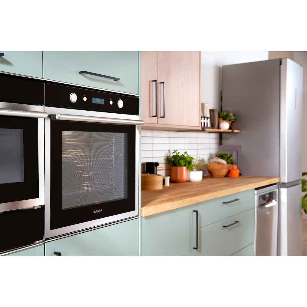 Hotpoint MP 676 IX H Built-In Microwave - Stainless Steel