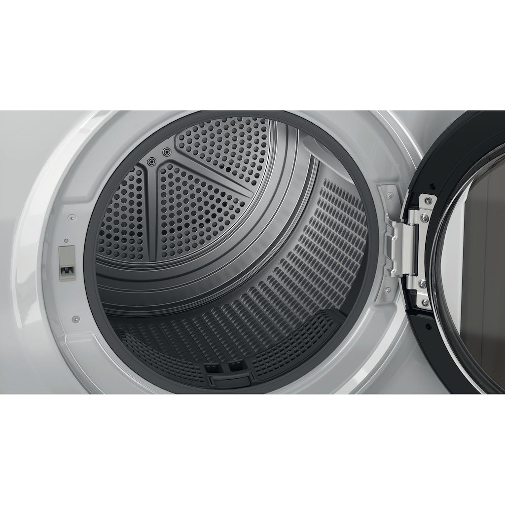 Hotpoint NT M11 92SSK UK Freestanding 9kg Heat Pump Tumble Dryer - Silver