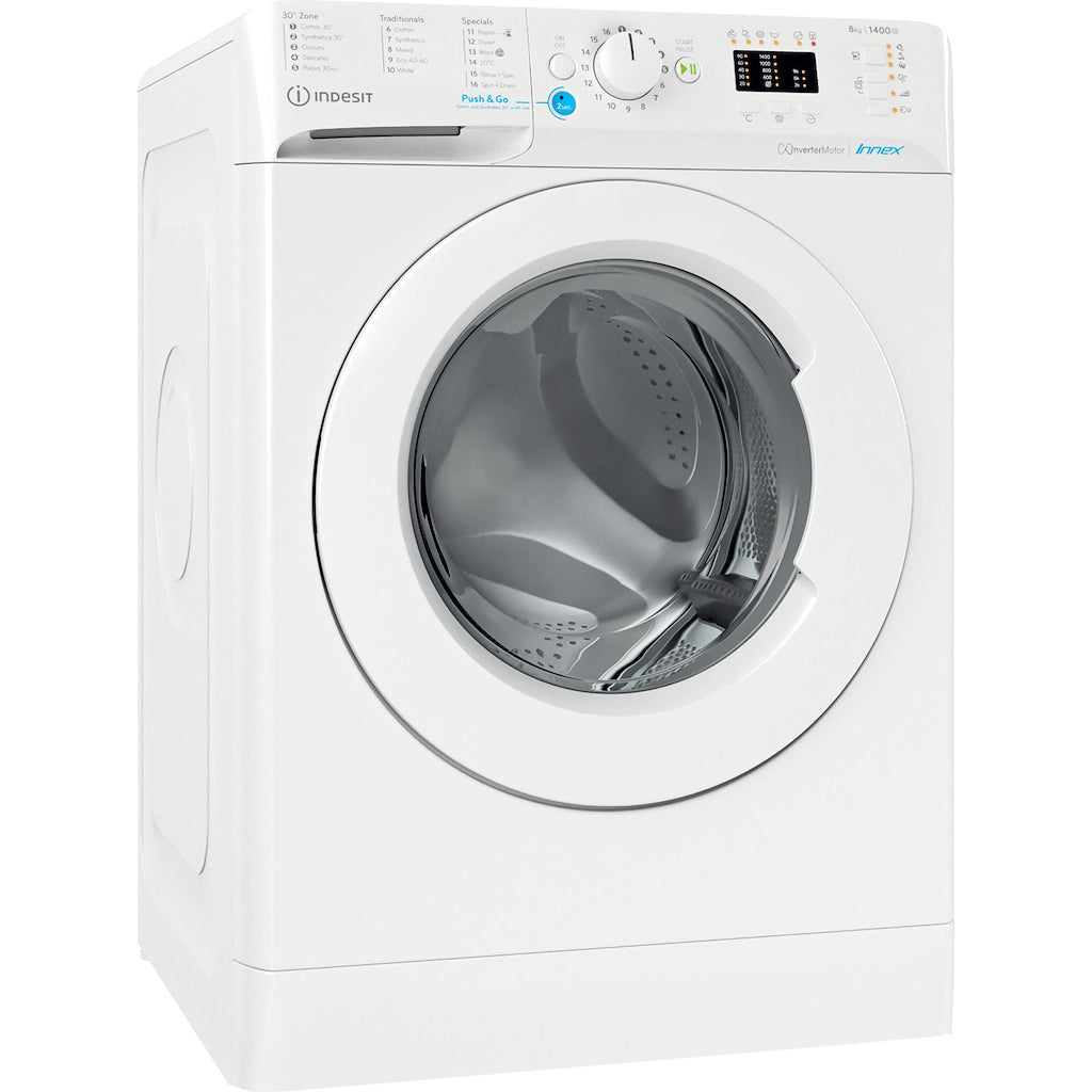 Indesit BWA 81485X W UK N Washing Machine - White