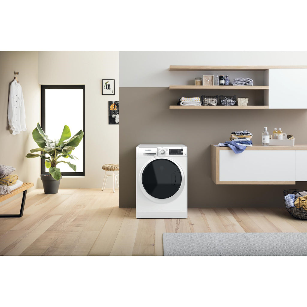Hotpoint NLLCD1046WDAWUKN Freestanding Washing Machine