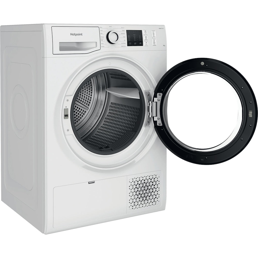 Hotpoint NT M10 81WK Freestanding 8kg Heat Pump Tumble Dryer - White
