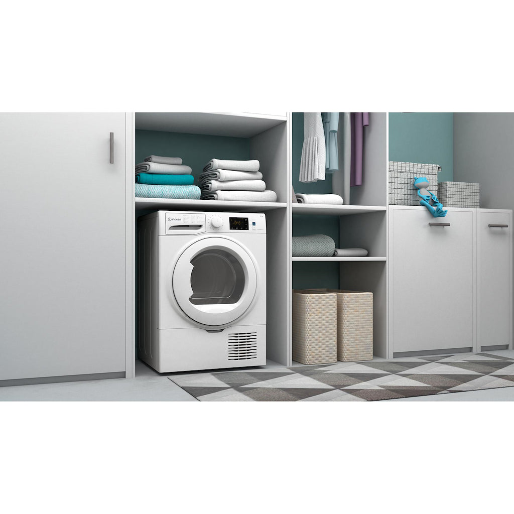 Indesit I3 D81W UK Condenser Tumble Dryer - White