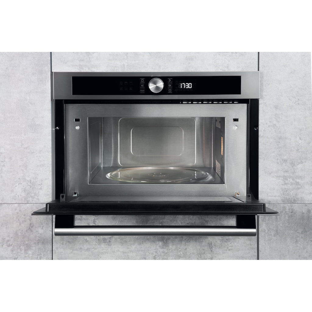 Hotpoint MD 454 IX H Built-In Microwave - Stainless Steel
