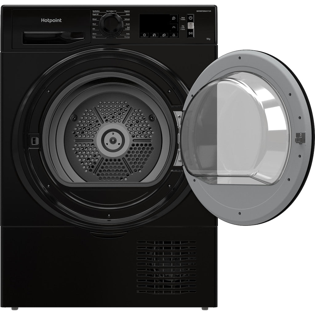 Hotpoint H3 D91B UK Condenser Tumble Dryer - Black