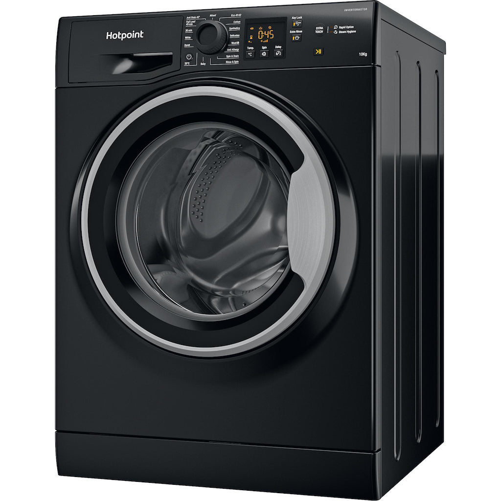 Hotpoint NSWM1045CBSUKN Freestanding Washing Machine