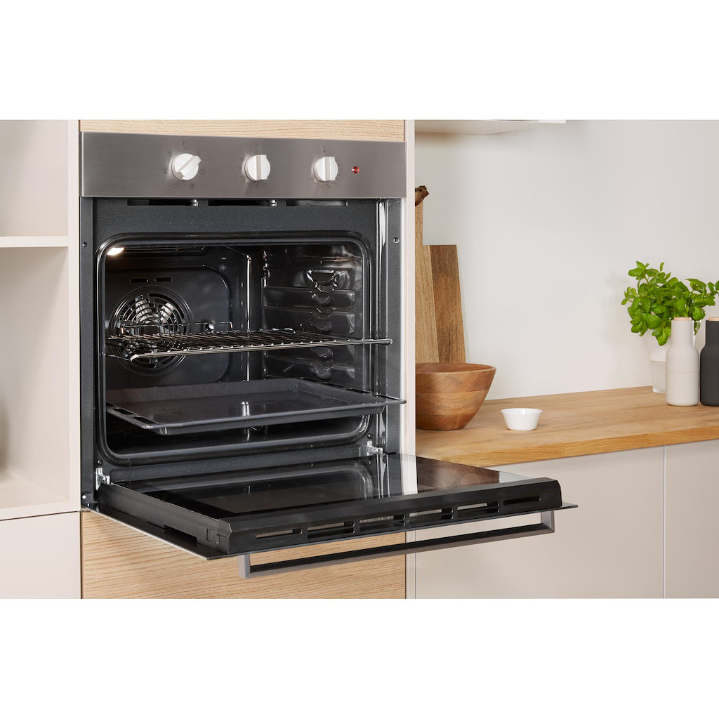 Indesit IFW 6330 IX UK Electric Single Built-In Oven - Stainless Steel