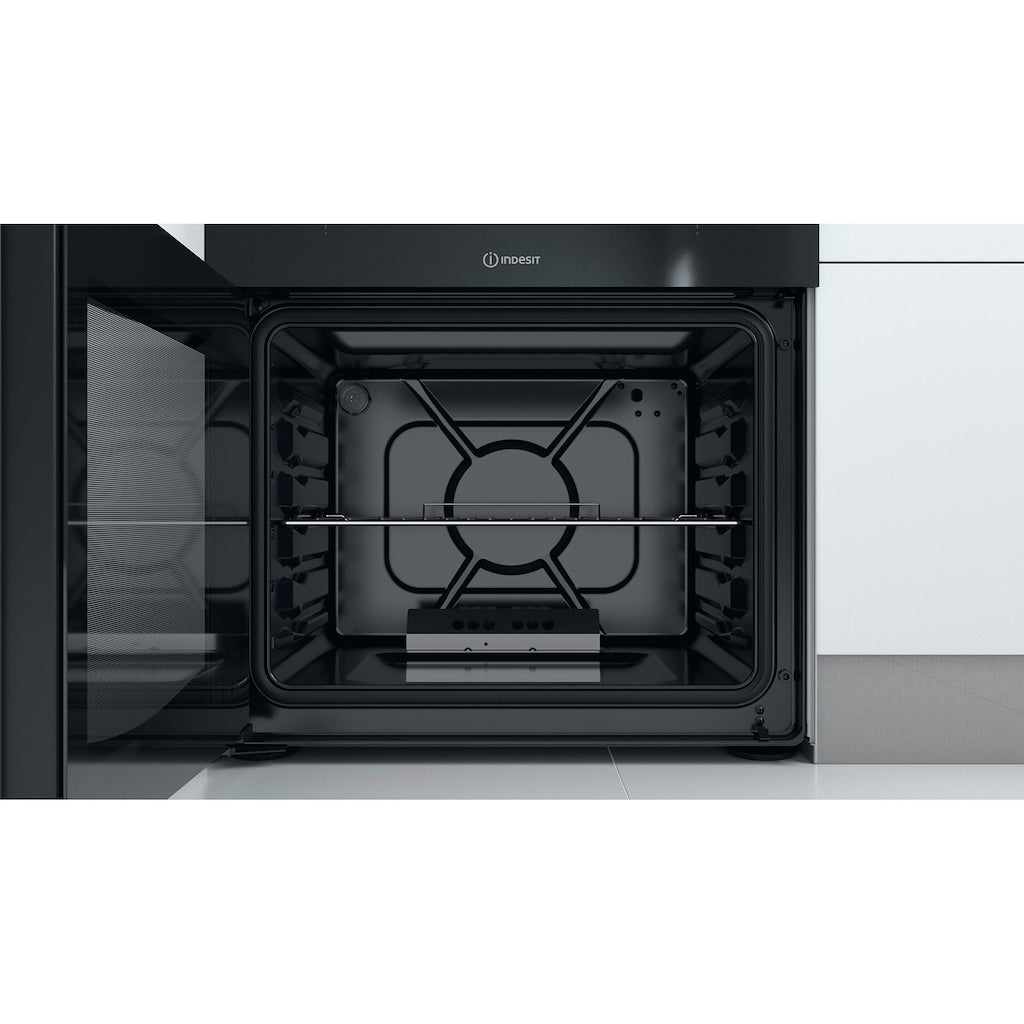 Indesit ID67G0MCW/UK Double Cooker - White