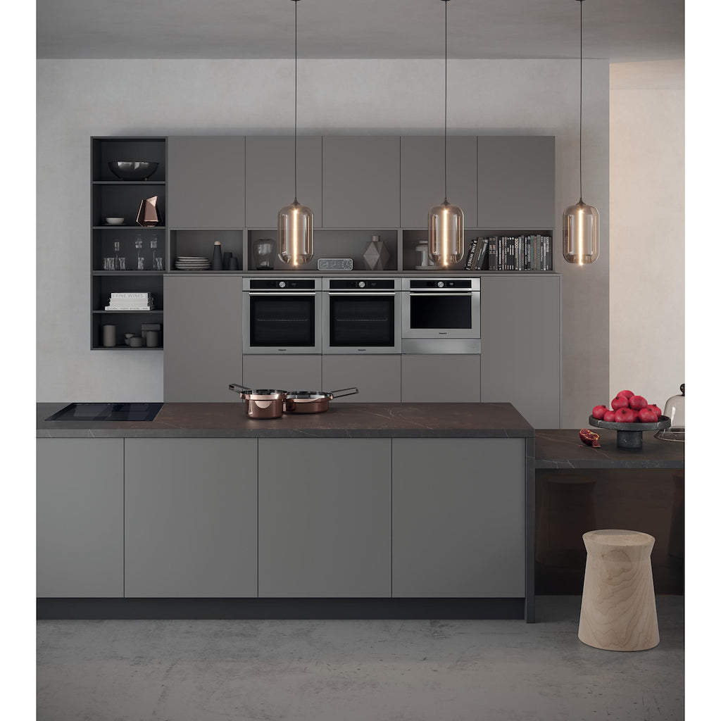 Hotpoint MD 454 IX H Built-In Microwave - Stainless Steel