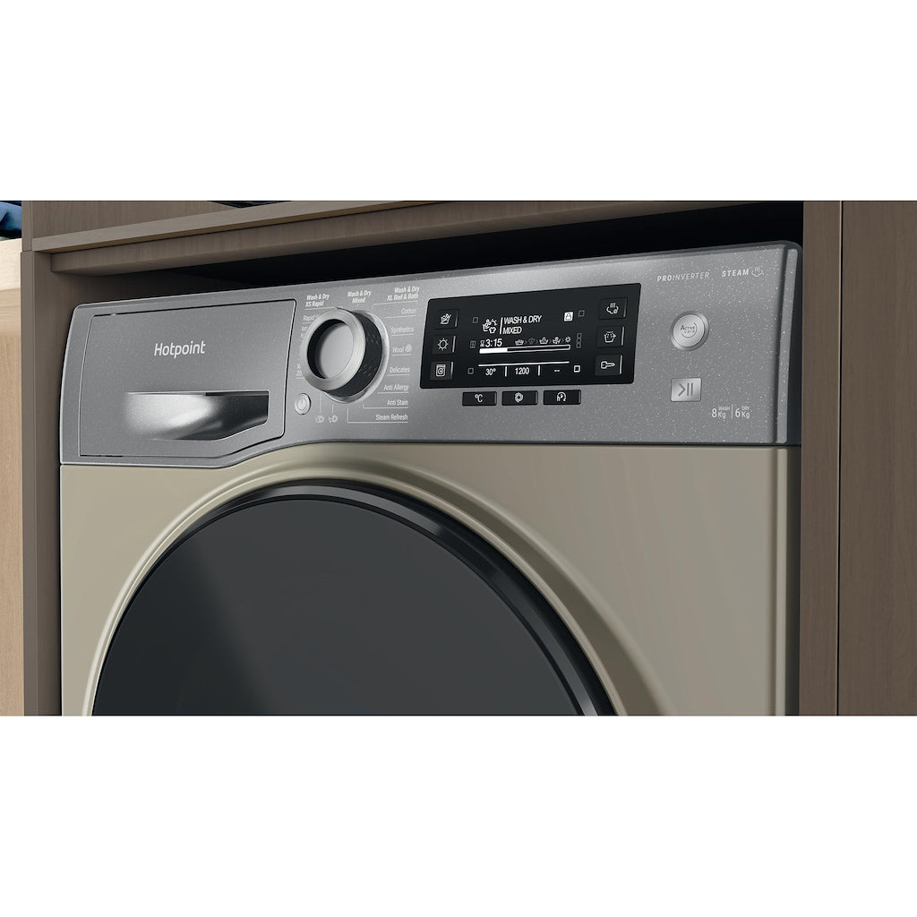 Hotpoint NDD8636GDAUK 8+6kg Freestanding Washer Dryer