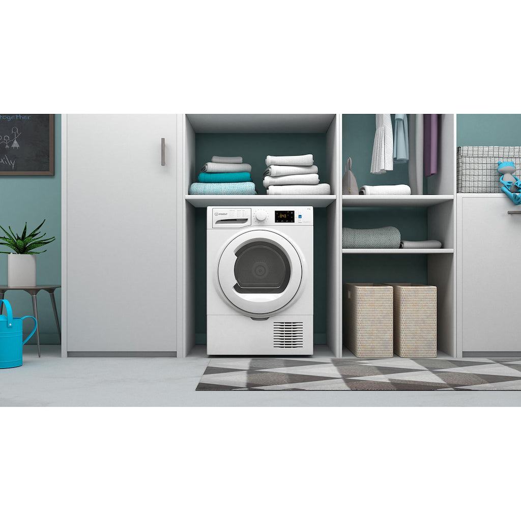 Indesit I3 D81W UK Condenser Tumble Dryer - White