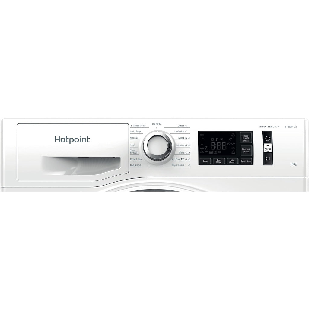 Hotpoint NM11 1048 WC A UK 10kg Freestanding Washing Machine