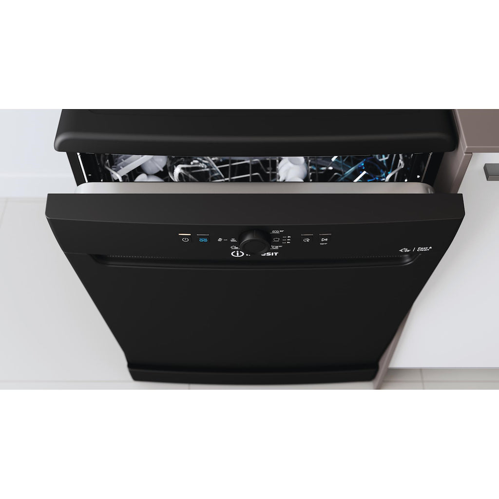 Indesit DFE 1B19 B UK EcotimeDishwasher - Black