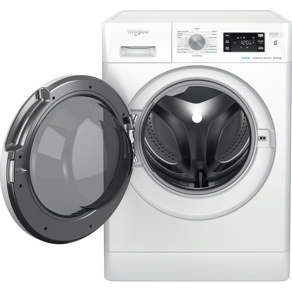 Whirlpool FFWDB 964369 WV UK Freestanding Washer Dryer