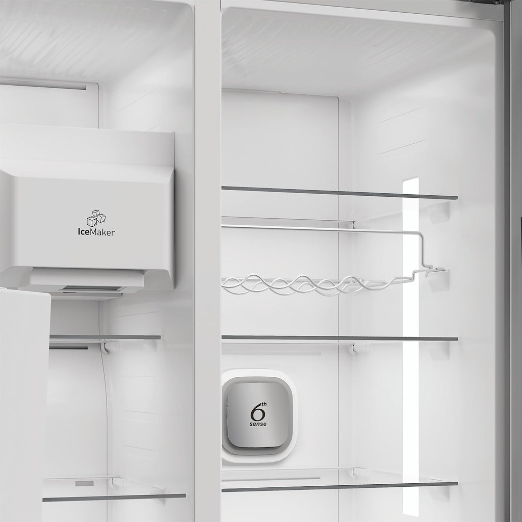 Whirlpool WHG26574WXK5UK American Style Fridge Freezer