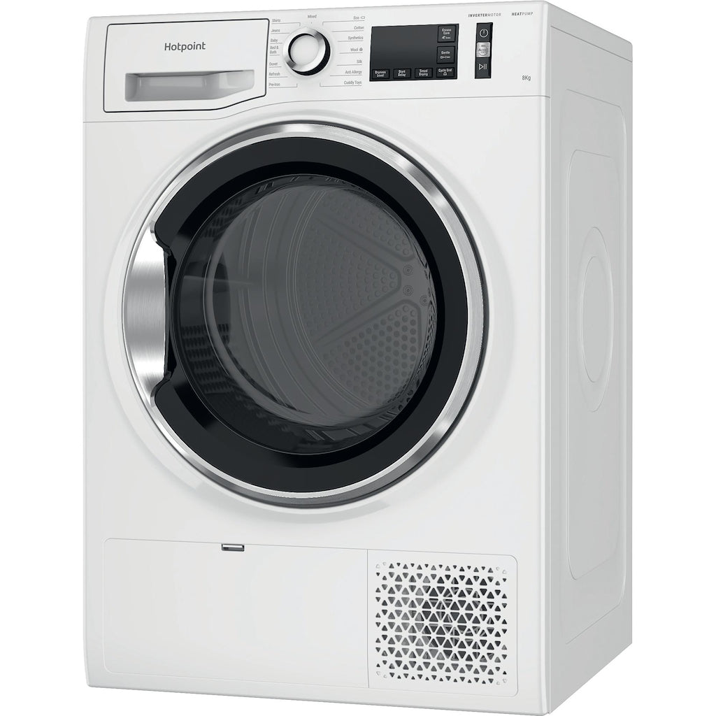 Hotpoint NT M11 82XB ActiveCare Freestanding 8kg Heat Pump Tumble Dryer - White