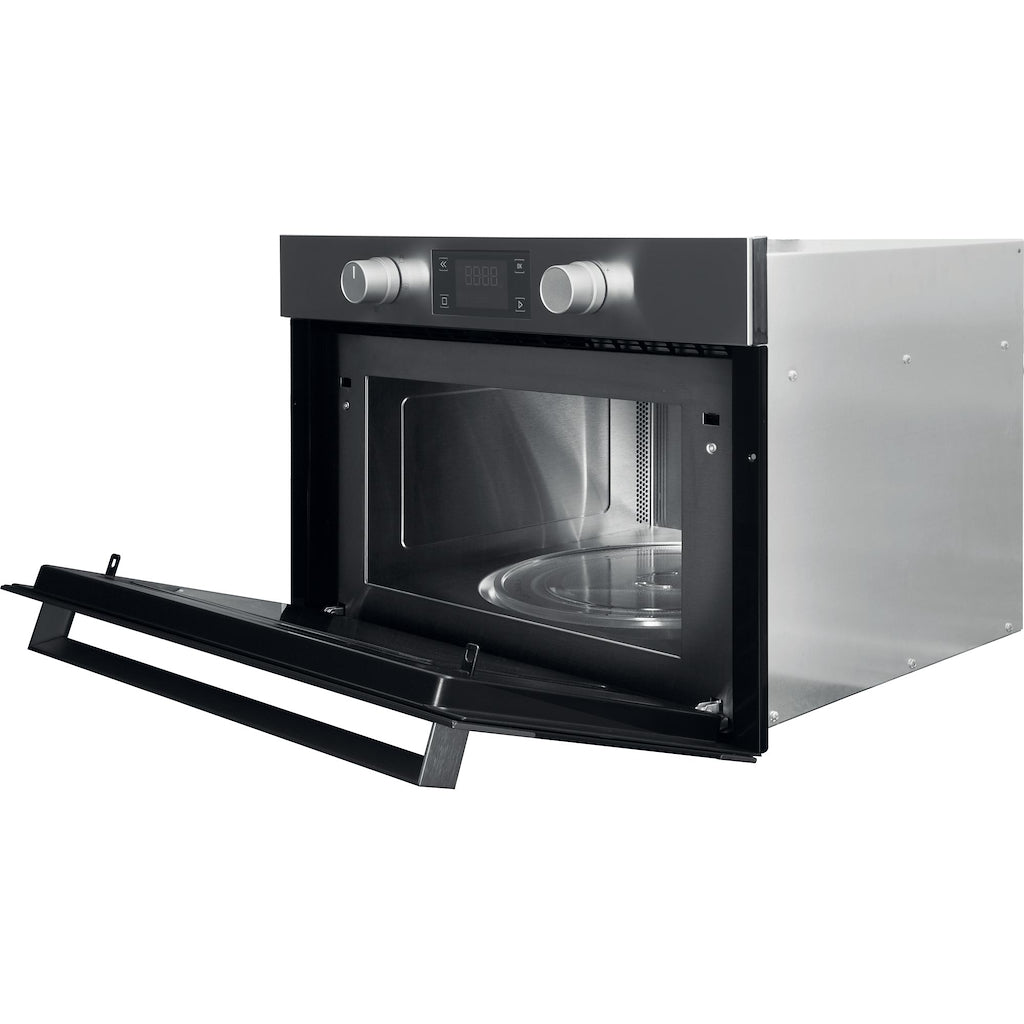 Hotpoint MD 344 IX H Built-In Microwave - Stainless Steel