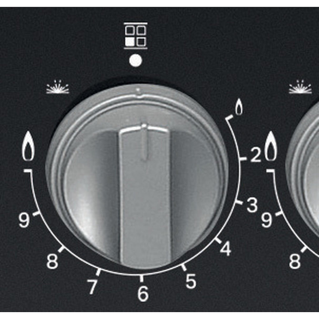 Hotpoint HD5G00CCBK/UK Gas Freestanding 50cm Double Cooker - Black