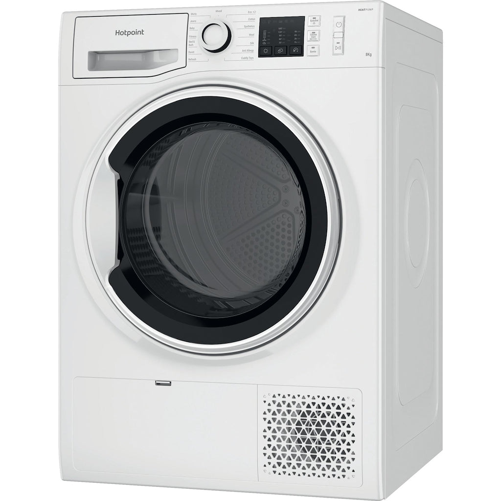 Hotpoint NT M10 81WK Freestanding 8kg Heat Pump Tumble Dryer - White