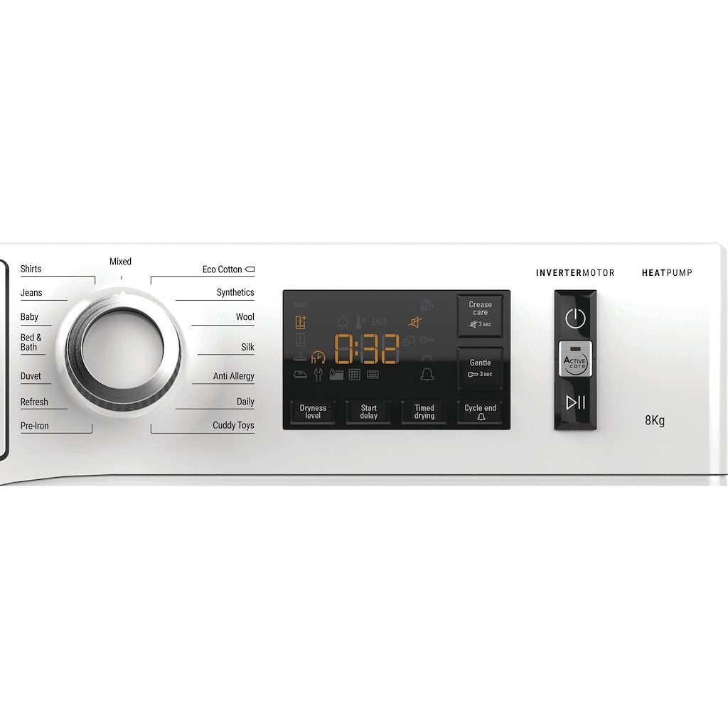 Hotpoint NT M11 8X3XB UK Freestanding 8kg Heat Pump Tumble Dryer - White