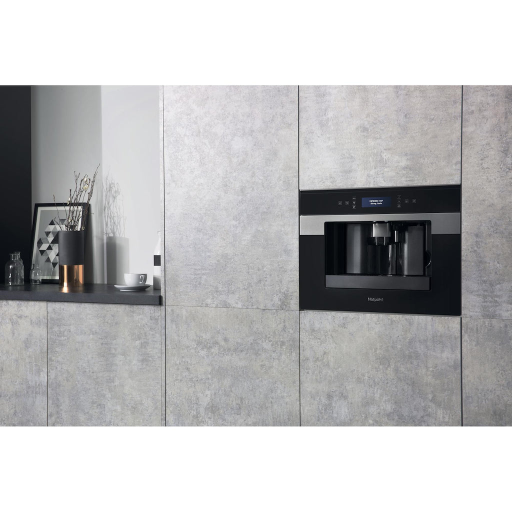 Hotpoint Class 9 CM 9945 H Built-In Coffee machine - Stainless Steel