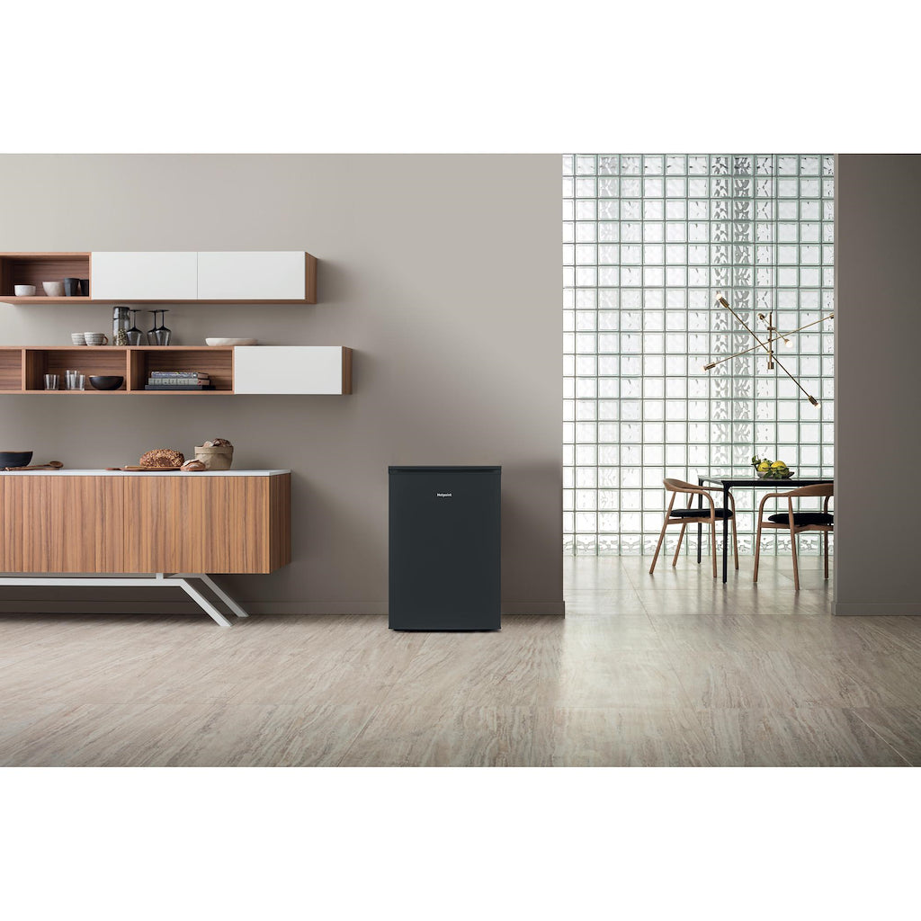 Hotpoint H55RM1120BUK 55cm Undercounter Larder Fridge - Black