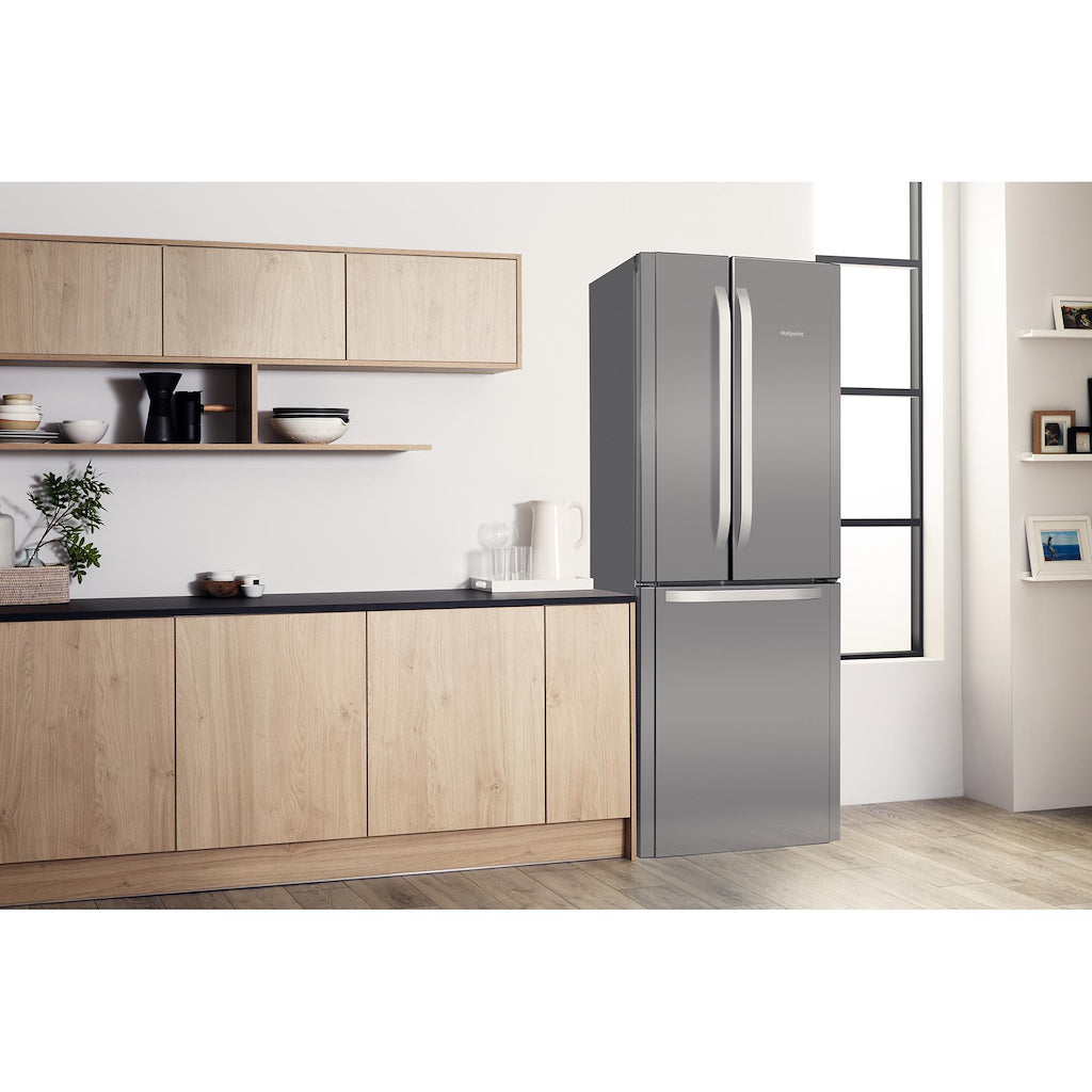Hotpoint FFU3D X 1 Fridge Freezer - Stainless Steel