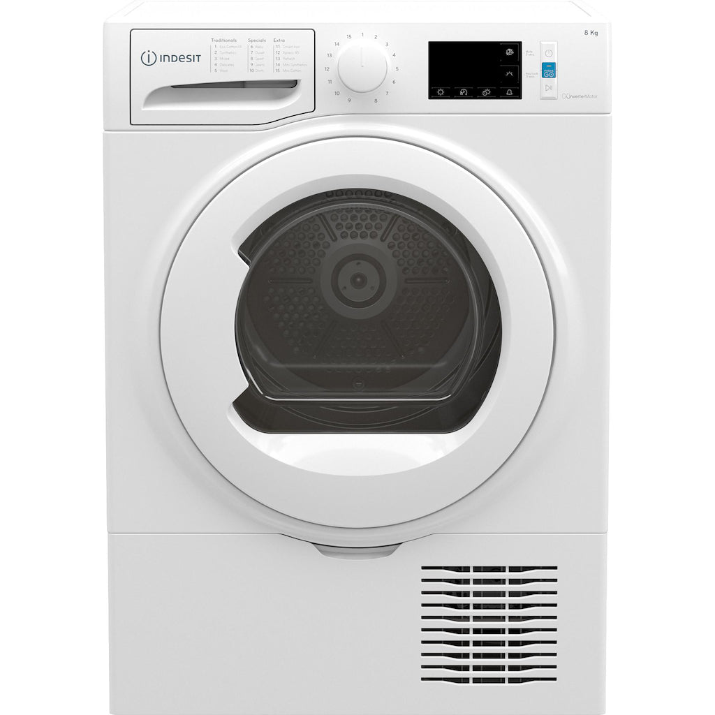Indesit I3 D81W UK Condenser Tumble Dryer - White