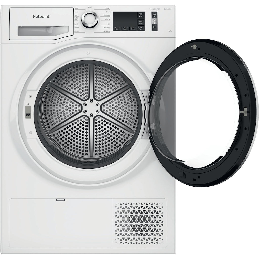 Hotpoint NT M11 82XB ActiveCare Freestanding 8kg Heat Pump Tumble Dryer - White