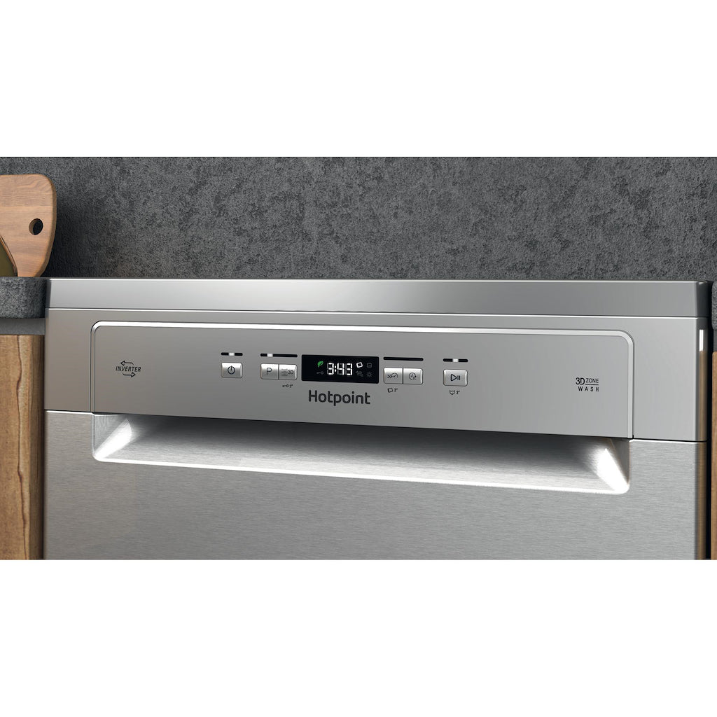 Hotpoint HFC 3T232 WFG X UK Dishwasher - Stainless Steel