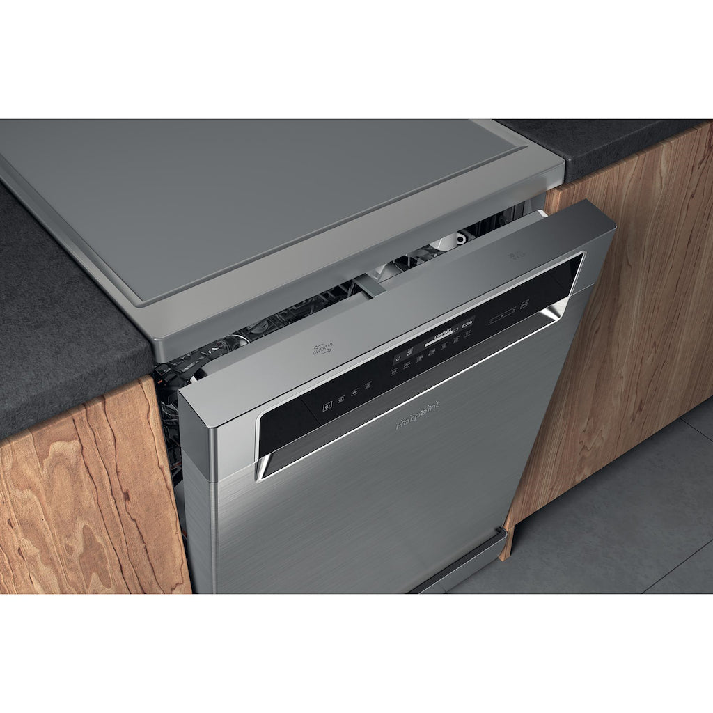 Hotpoint HFP 5O41 WLG X UK Dishwasher - Stainless Steel