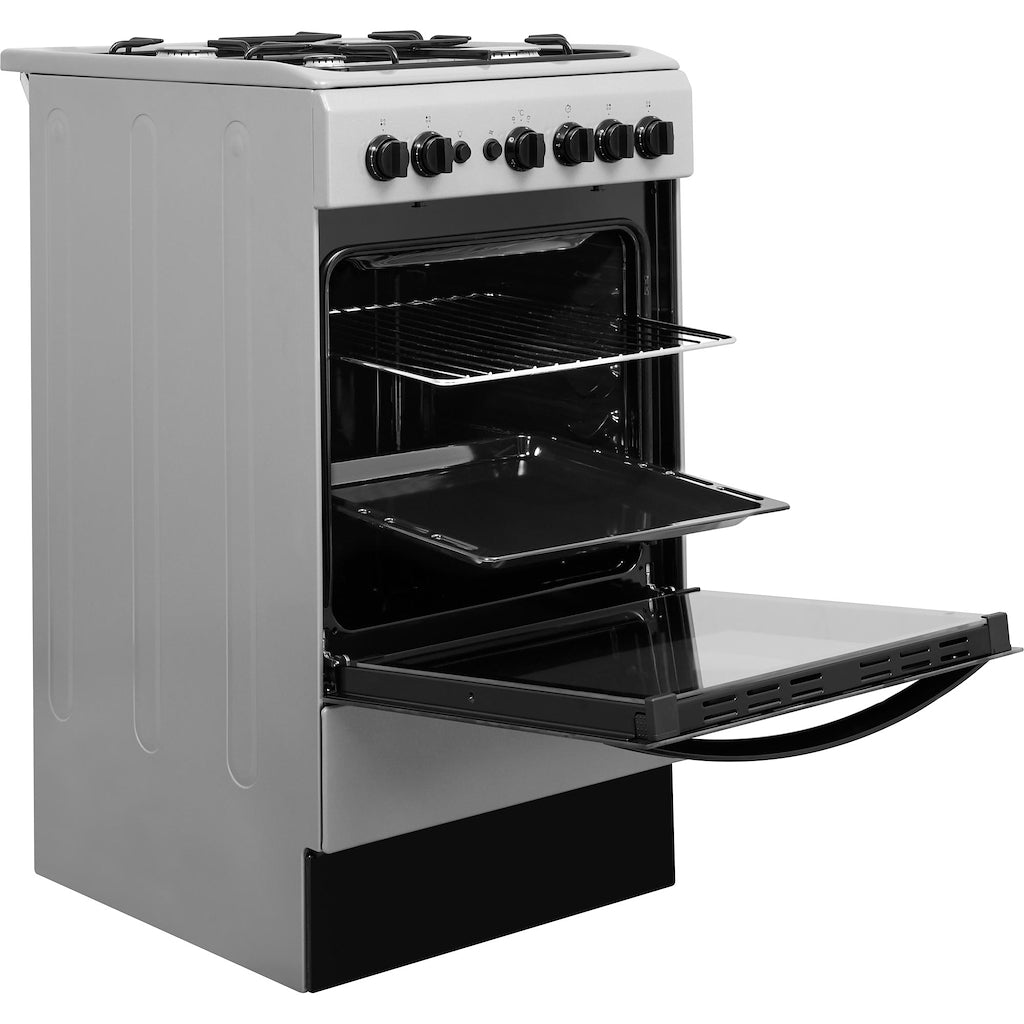 Indesit IS5G1PMSS/UK Cooker - Silver
