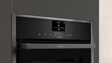 Neff B57VS22G0, Built-in oven with added steam function