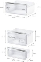 Bosch KIV87VFE0G, Built-in fridge-freezer with freezer at bottom