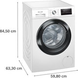 Siemens WM14N208GB, washing machine, frontloader fullsize