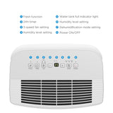 Midea MDDF2-16DEN7-UK 16L Dehumidifier - White