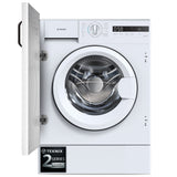 Teknix BITKW814 Integrated 8kg Washing Machine with 1400rpm Spin - White