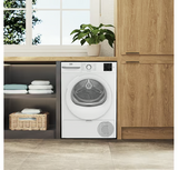 Beko BM3T3822W Freestanding 8kg Heat Pump Tumble Dryer - White