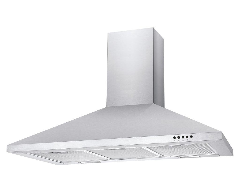 Candy CCE90NX/1 90cm Chimney Cooker Hood - Stainless Steel