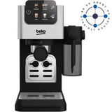Beko CEP5304X CaffeExperto Semi Automatic Espresso Coffee Machine with Integrated Milk Jug - Silver
