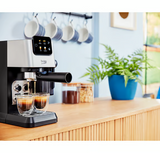 Beko CEP5304X CaffeExperto Semi Automatic Espresso Coffee Machine with Integrated Milk Jug - Silver