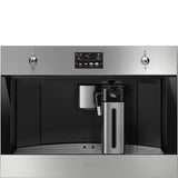 Smeg CMS4303X 45cm Integrated Coffee Machine, Stainless Steel