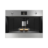 Smeg CMS4303X 45cm Integrated Coffee Machine, Stainless Steel